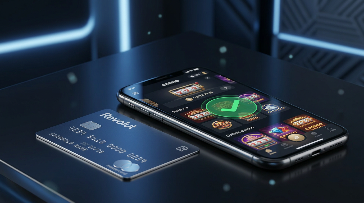Karta Revolut i telefon z aplikacją kasyna online - ranking 2026